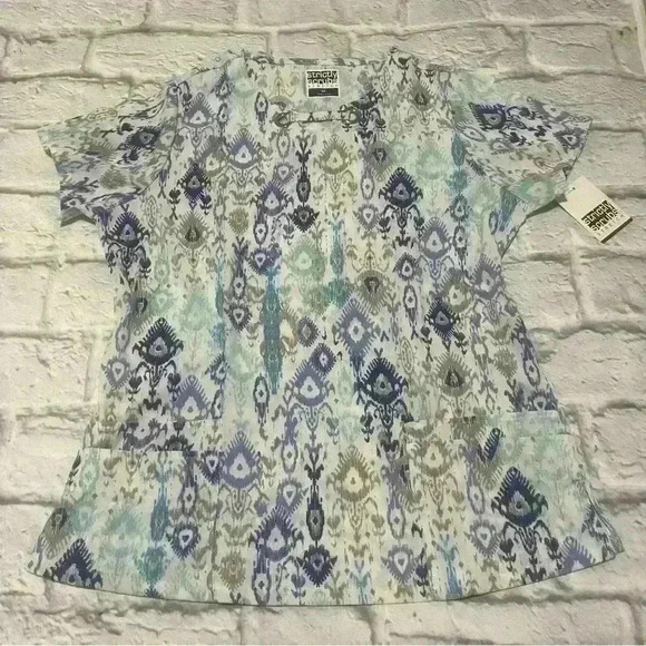 Strictly Scrubs V-Neck Top M - Picture 3 of 4